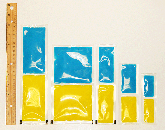 burst pouch examples